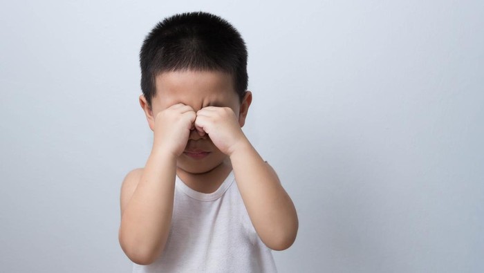 Ilustrasi Retinoblastoma pada Anak