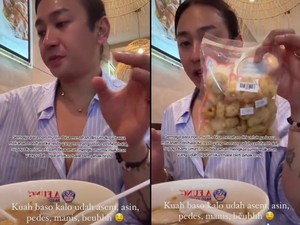 Merugi Manajemen Baso A Fung gegara Influencer Jovi Makan Kerupuk Babi