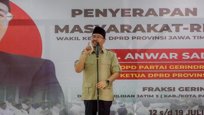 Ketua Gerindra Jatim Anwar Sadad