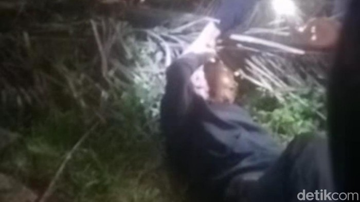 Kondisi korban tewas diduga dibegal di Serdang Bedagai.