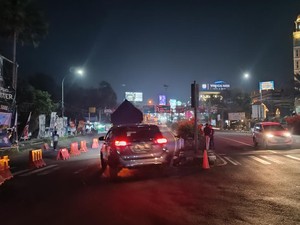 Lalin di Puncak Bogor Kembali Normal Dua Arah usai Pawai Obor