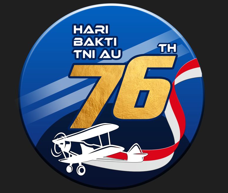 Hari Bhakti TNI AU diperingati setiap tanggal 29 Juli. Tahun ini adalah peringatan ke-76 Hari Bhakti TNI AU. Cek link download logo Hari Bhakti TNI AU 2023!