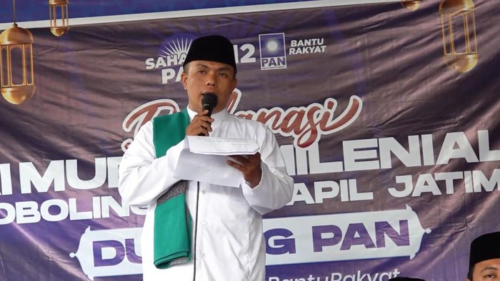 Milenial NU di Kabupaten Probolinggo mendukung PAN. (dok. Istimewa).