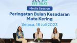 Momen Peringatan Bulan Kesadaran Mata Kering