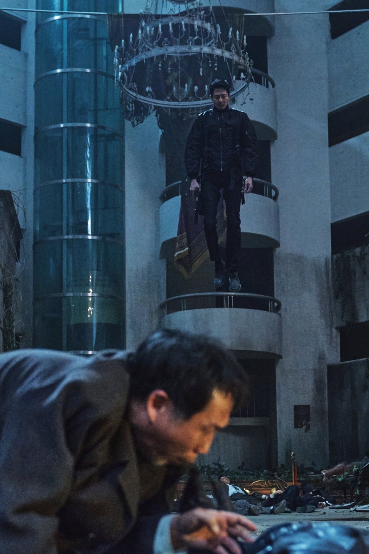 Adegan Jo In Sung dalam drama Korea Moving yang akan tayang di Disney+ Hotstar pada bulan Agustus 2023.