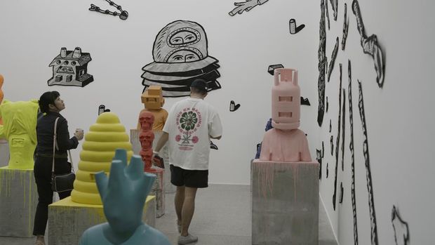 Pameran Tunggal Eko Nugroho Digelar di ROH hingga 13 Agustus 2023.