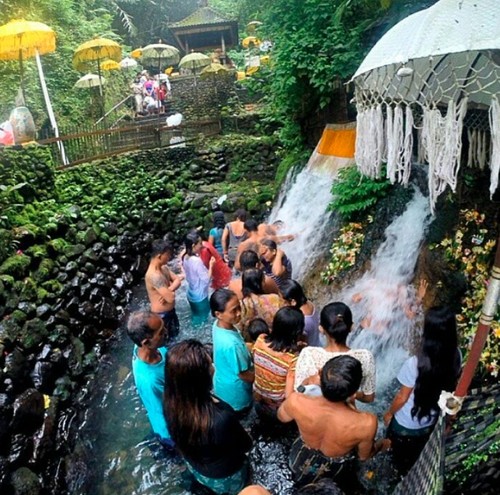 Pasiraman Dalem Pingit Sebatu, Tegalalang Gianyar. (Instagram Sejarah Bali)