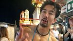 10 Aksi Pelayan Kekar Berpakaian Seksi di Thailand yang Bikin Salfok