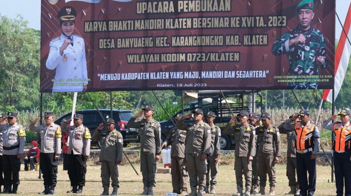 Pembukaan KBMKB ke XVI di Desa Banyuaeng, Kecamatan Karangnongko, Klaten..