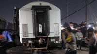 Tidak ada korban jiwa saat KA Brantas tabrakan dengan truk trailer. Satu orang penumpang KA Brantas terluka karena melompat dari gerbong kereta. (Dok. Istimewa)
