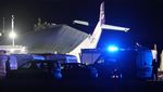 Penampakan Pesawat Cessna yang Tabrak Hanggar di Polandia