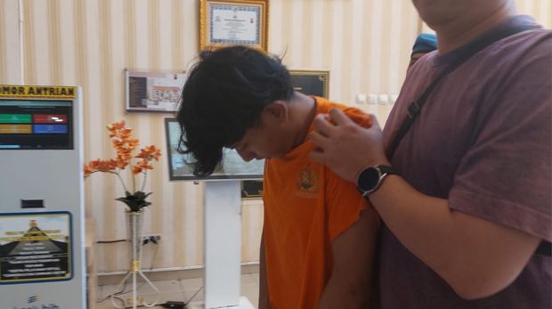 Polisi melumpuhkan pemuda ugal-ugalan yang tabrak petugs di Tugu Kujang, Kota Bogor.