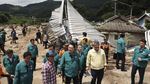 Presiden Korsel Tinjau Lokasi Terdampak Banjir yang Tewaskan Puluhan Jiwa