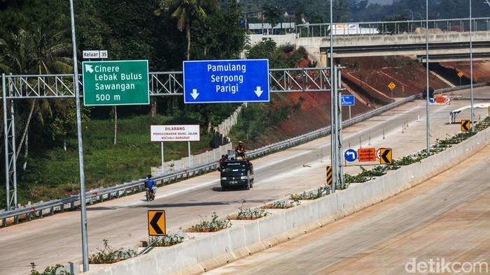 PT Jasa Marga (Persero) Tbk akan mengoperasikan Tol Serpong-Cinere Seksi 2, Cinere-Pamulang tahun ini. Begini progresnya terkini.