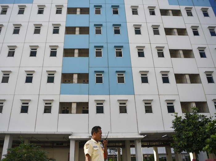 Ilustrasi rumah susun.