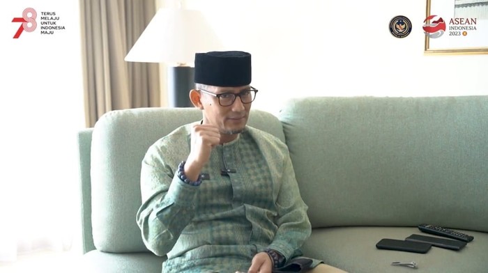 Sandiga: Sandination Youth Ambassador Harus Jadi role Model Anak Muda