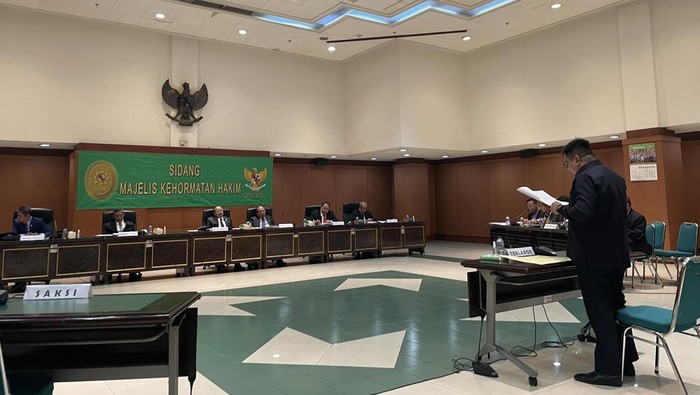 Sidang Majelis Kehormatan Hakim (Silvia-detikcom)
