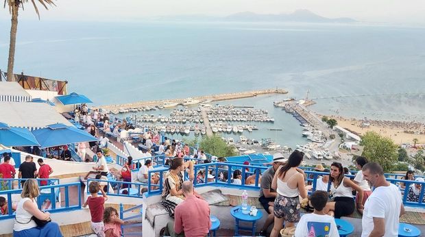 Sidi Bou Said di Tunisia