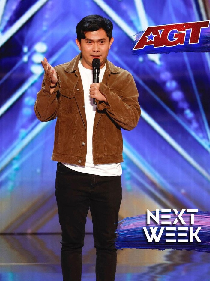 CAKRA KHAN CAKRA KHAN saat audisi AGT 2023.