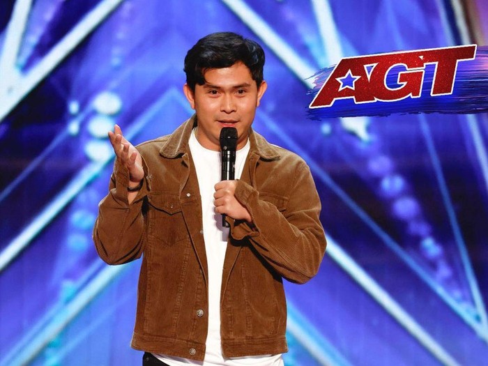 CAKRA KHAN saat audisi AGT 2023.