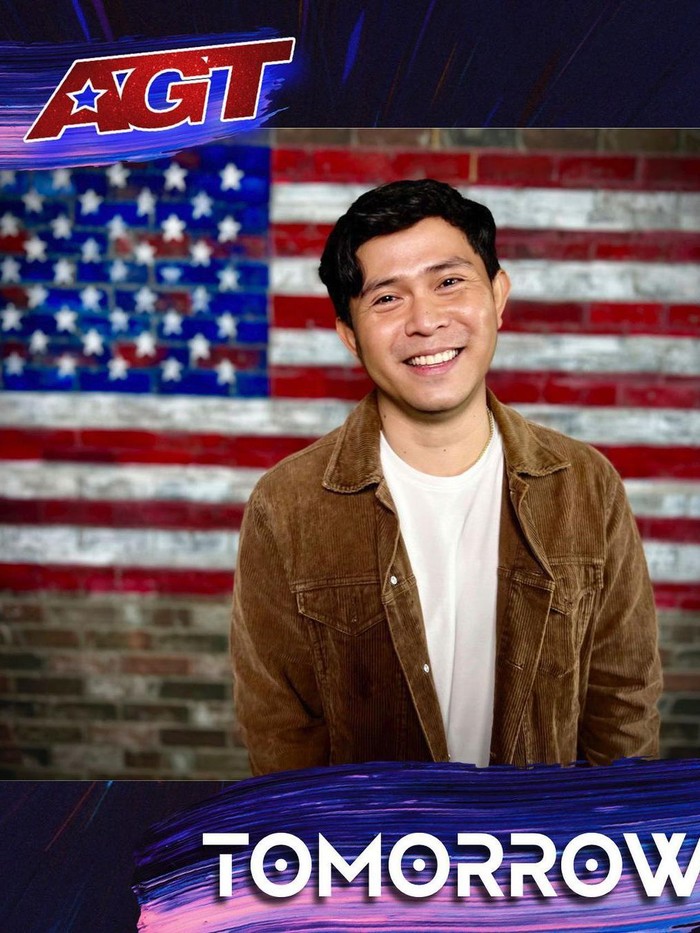 CAKRA KHAN saat audisi AGT 2023.