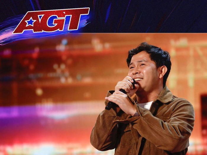 CAKRA KHAN saat audisi AGT 2023.