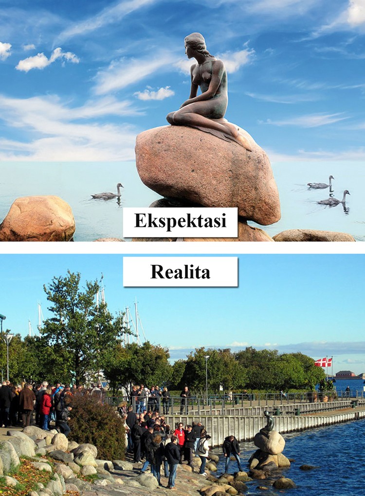 Ekspektasi vs Realita Ketika Traveling, Kirain Sepi Ternyata... Saat akan jalan-jalan bersama dengan keluarga, yang ada dibenak kita pasti tempatnya bakal sepi sesuai dengan foto yang dibagikan orang-orang. Tapi ternyata...