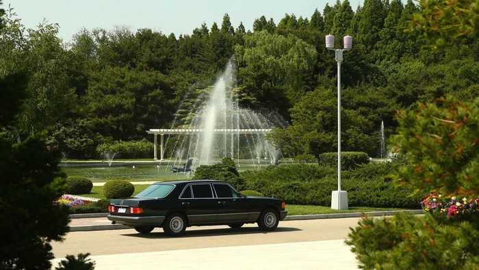 Inikah rumah Kim Jon Un?/Valery Sharifulin/TASS via Getty Images (CNN)