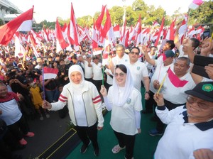 Khofifah Harap Jalan Sehat 1 Muharram Perkuat Persaudaraan-Persatuan