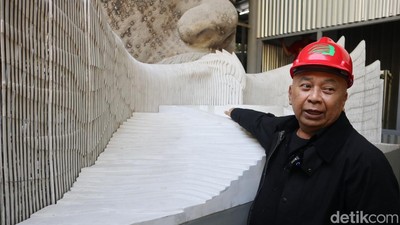 Melihat Proses Pembuatan Ikon Garuda IKN Karya Nyoman Nuarta