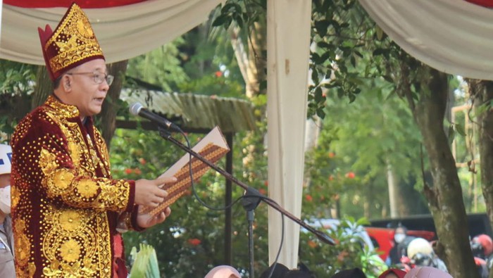 Pakaian adat Jambi.