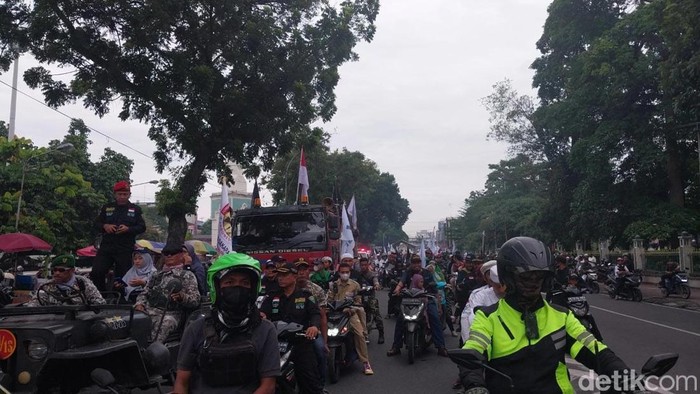 Parade Tauhid 1 Muharram di Medan.