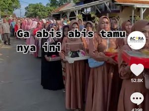 Pernikahan Viral di Sumedang yang Jadi Ajang Reuni
