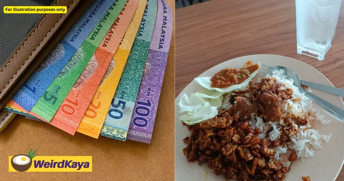 Pria protes harga makanan kemahalan