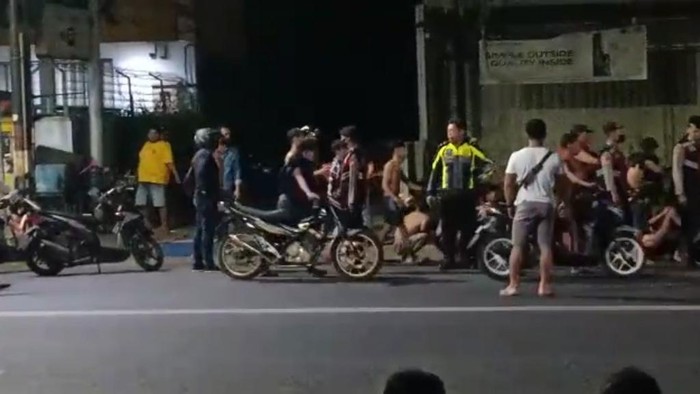 Razia balap liar di Kota Pasuruan