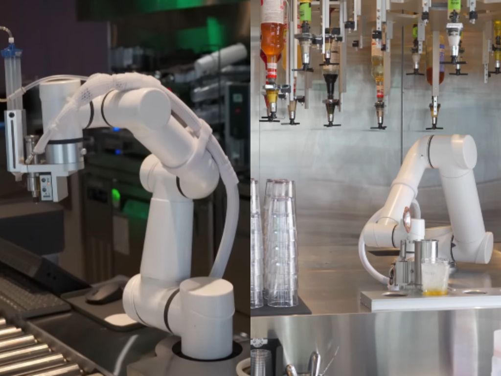 Kafe dan restoran di Korea yang menggunakan robot canggih