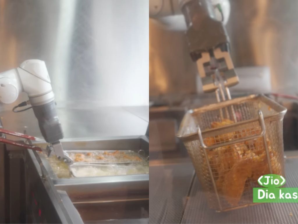 Kafe dan restoran di Korea yang menggunakan robot canggih