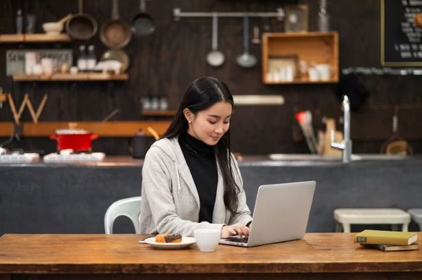 work from cafe. (freepik)