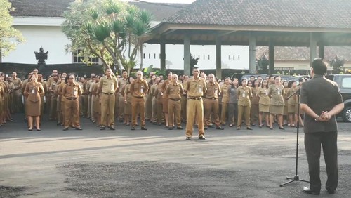 Apel ASN Kabupaten Klungkung.