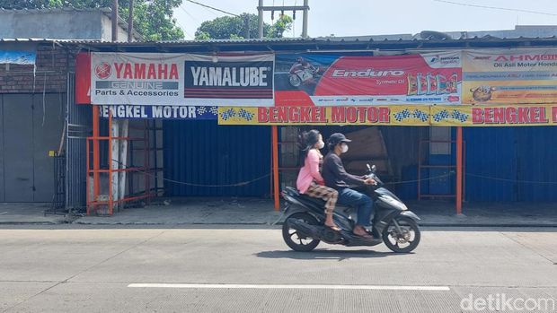 Bengkel yang viral getok harga di Bogor kebakaran pada Jumat (20/7/2023) dini hari.