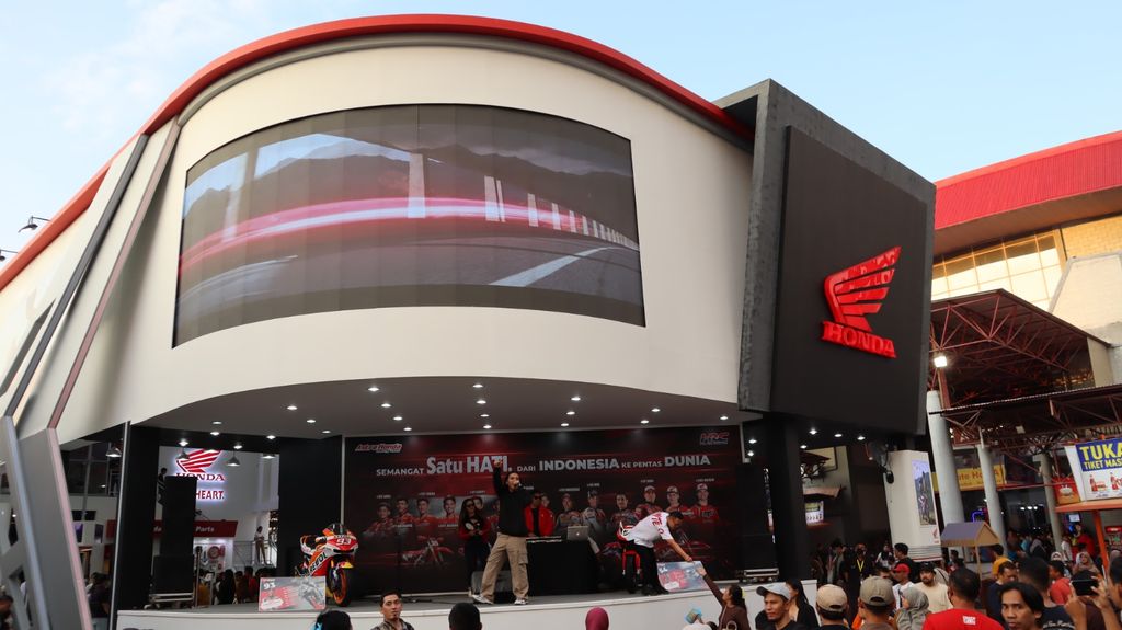 Booth Honda di PRJ 2023