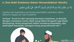 Infografis: 4 Bacaan Doa Nabi Sulaiman untuk Memohon Kekayaan-Menundukkan Wanita