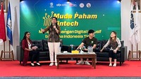Acara ini juga bertujuan untuk mengenalkan masyarakat dengan Fintech Lending yang berlisensi dari Otoritas Jasa Keuangan (OJK). Yasmine Meylia, Head of Compliance Kredit Pintar juga menjadi pembicara agar masyarakat paham dan terlayani oleh industri keuangan digital inklusif, fintech lending atau pinjaman online, menjadi alternatif untuk membantu membuka akses keuangan yang lebih mudah. Membantu pemenuhan kebutuhan pembiayaan dalam negeri, serta mendorong distribusi pembiayaan nasional yang masih belum merata di 17.000 pulau yang ada di Indonesia.