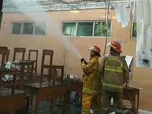 SD di Bogor Kebakaran Akibat ODGJ Bakar Sampah