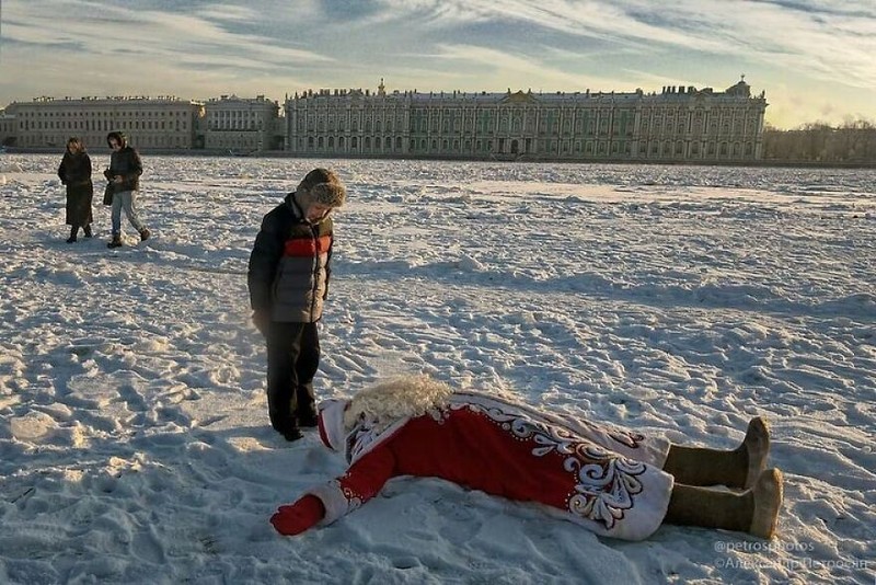 Foto kehidupan warga Rusia