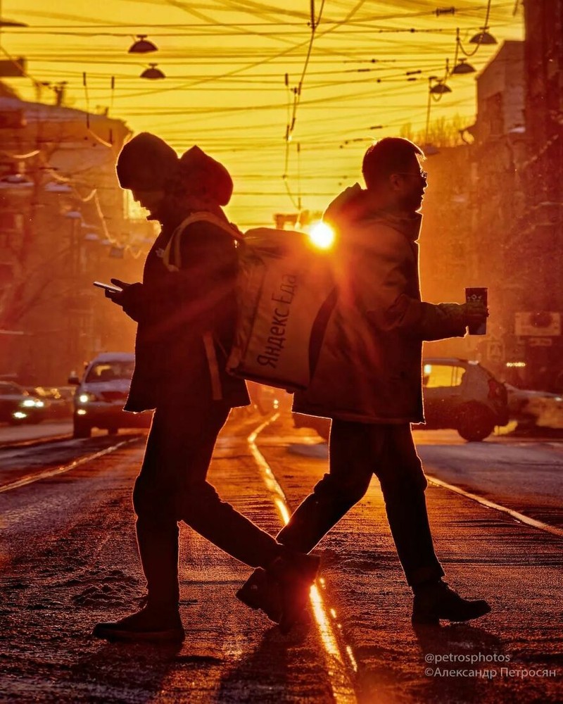 Foto kehidupan warga Rusia