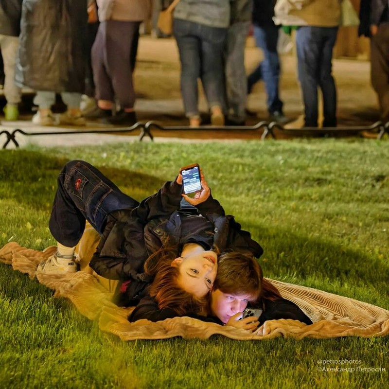 Foto kehidupan warga Rusia