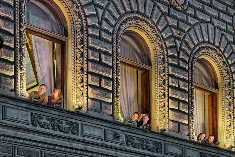 Foto kehidupan warga Rusia