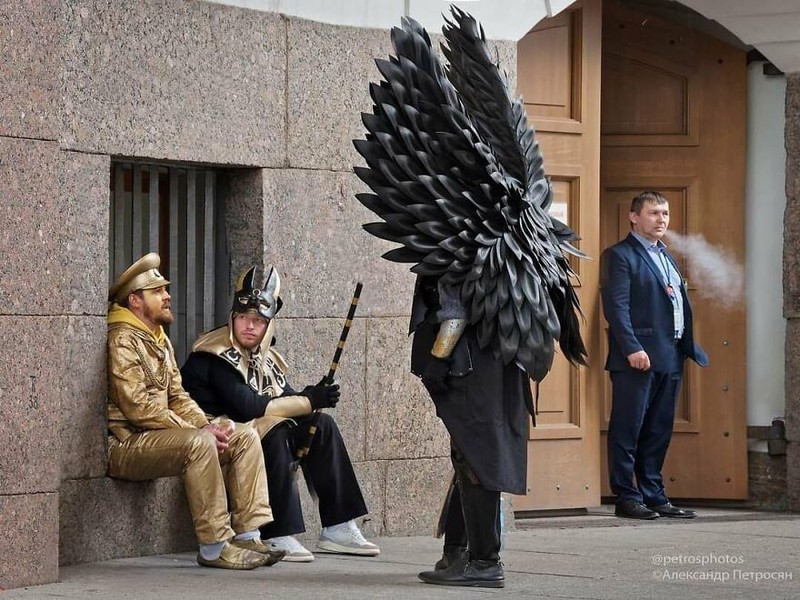 Foto kehidupan warga Rusia