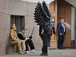 Potret Kontras Keseharian Warga Rusia Dalam Bidikan Kamera